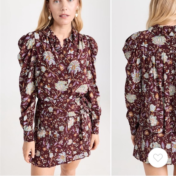 Ulla Johnson Dara Blouse in Heliotrope - Picture 1 of 6